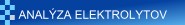 ANALÝZA ELEKTROLYTOV